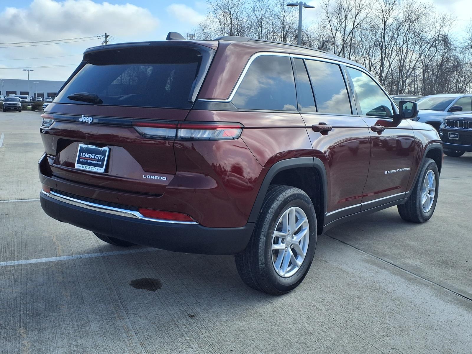2026 Jeep Grand Cherokee Laredo Velvet Red at League City CDJR