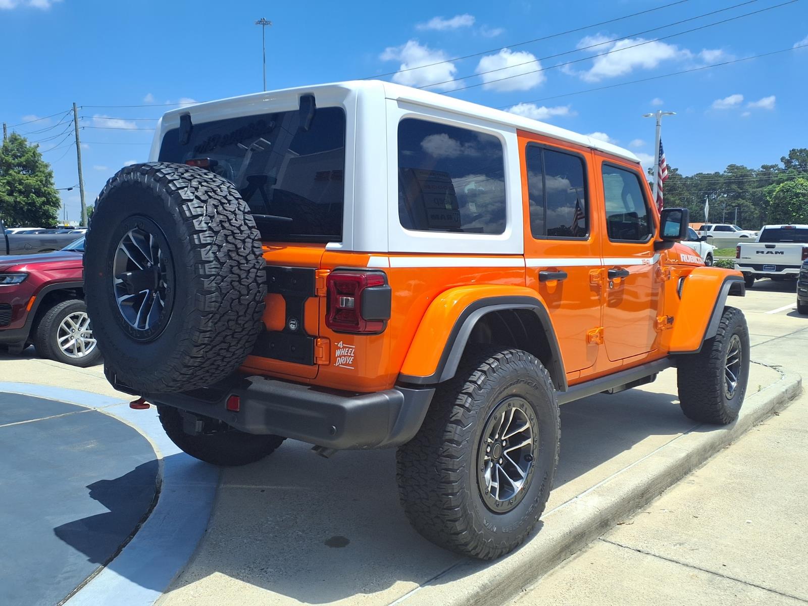 2026 Jeep Wrangler Rubicon Orange at League City CDJR