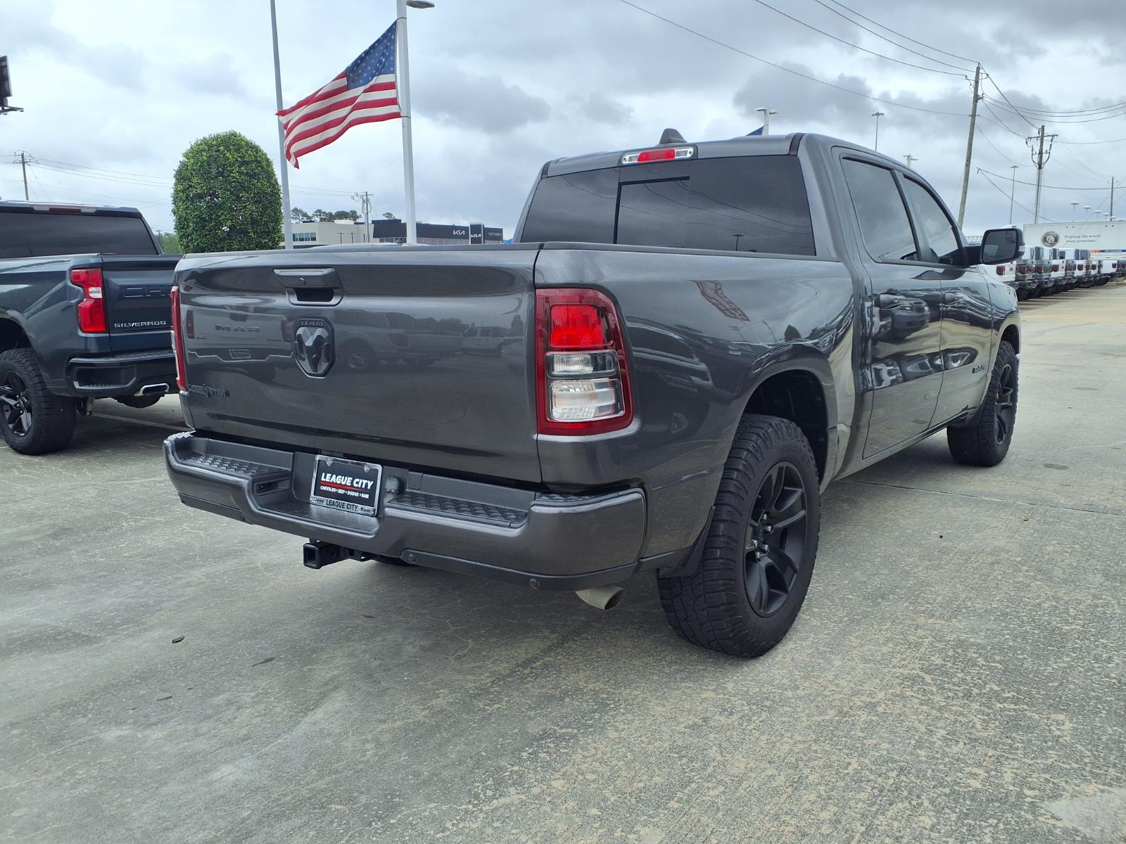 2022 RAM 1500 Big Horn/Lone Star Granite Crystal Metallic Clearcoat at League City CDJR