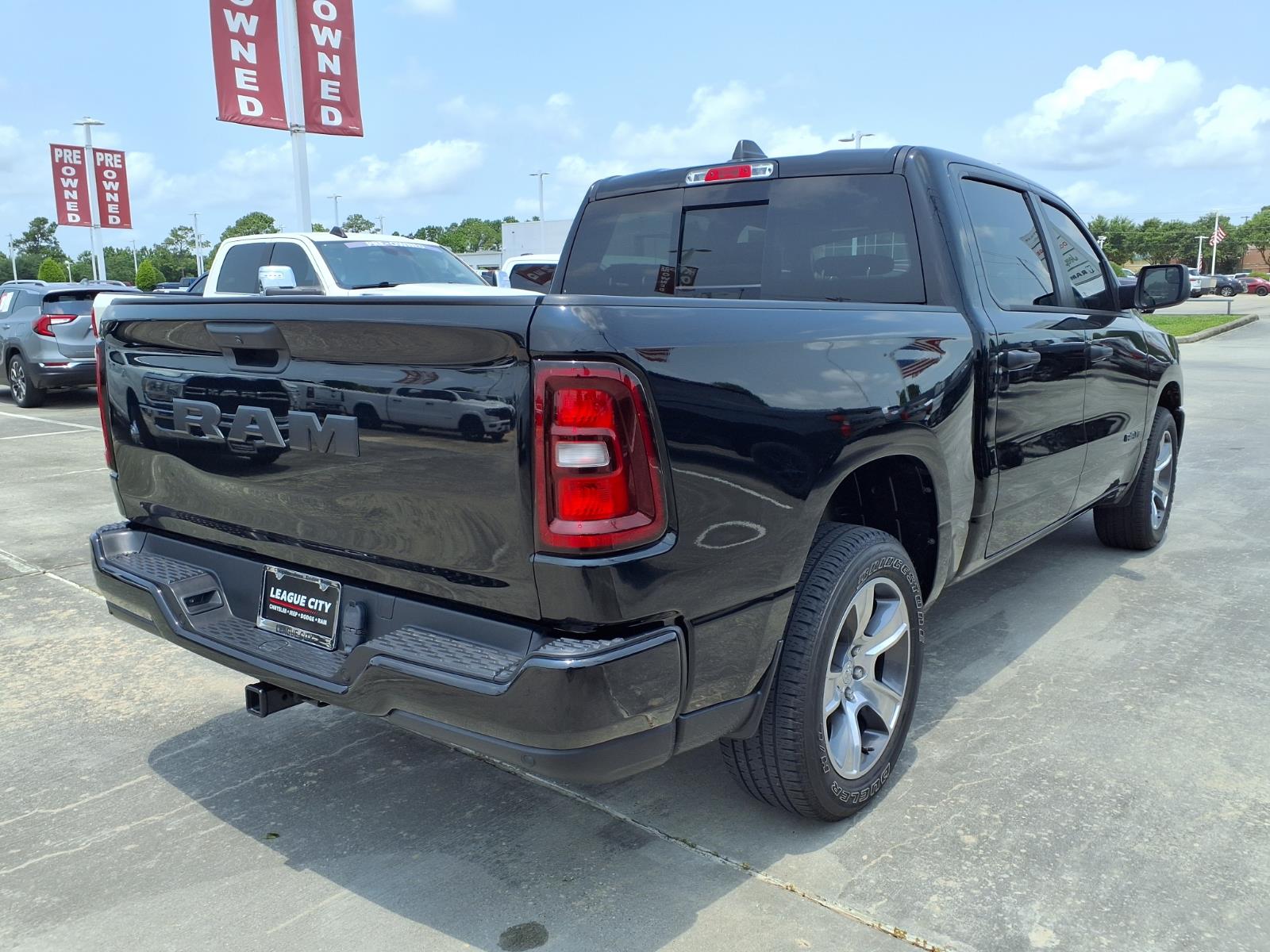 2025 RAM 1500 Tradesman Diamond Black Crystal Pearlcoat at League City CDJR