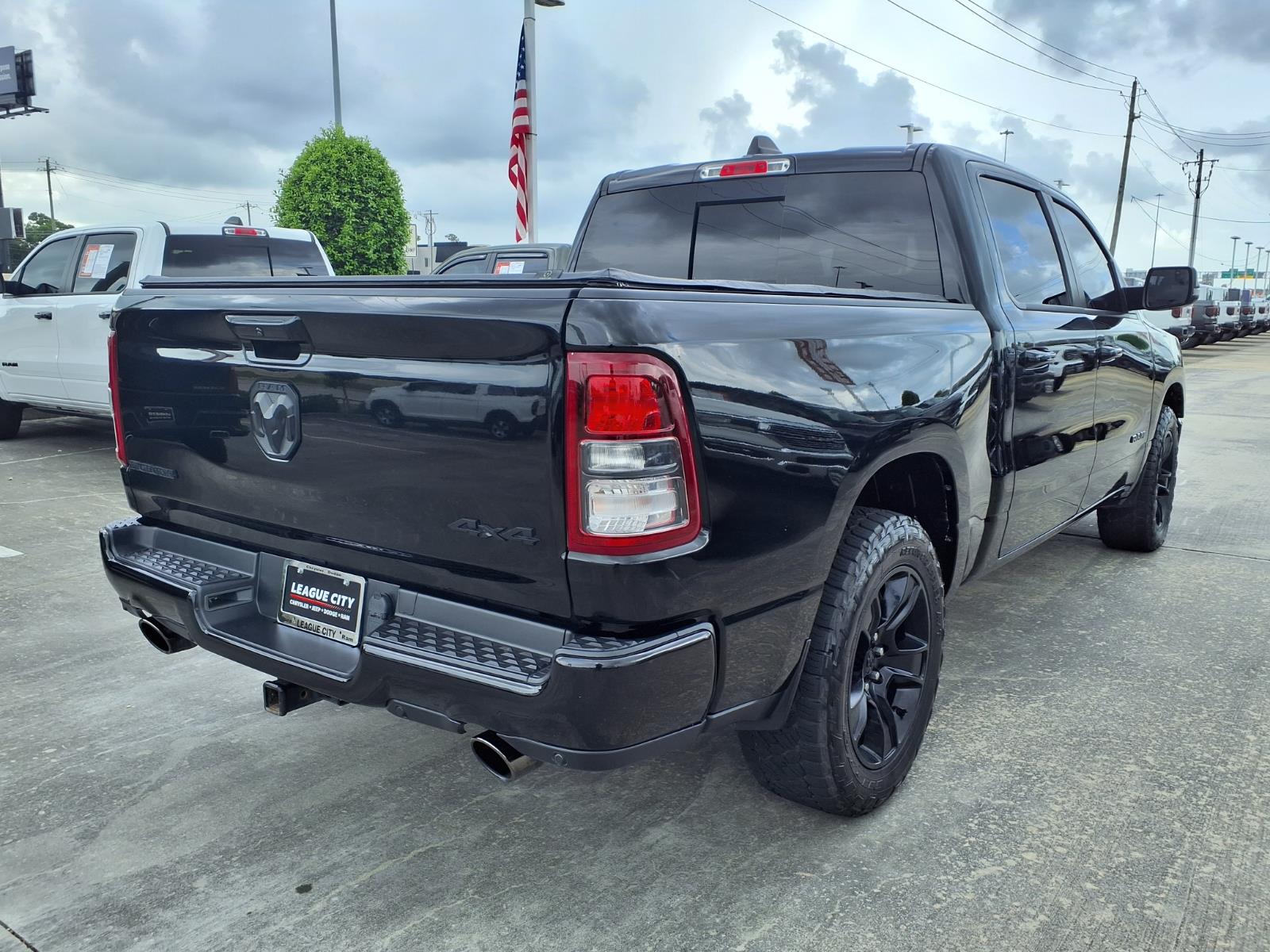 2023 RAM 1500 Big Horn/Lone Star Diamond Black Crystal Pearlcoat at League City CDJR