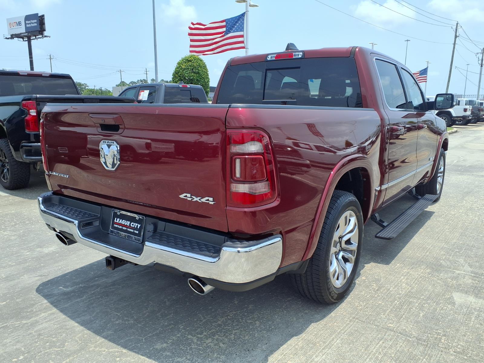 2023 RAM 1500 Limited Delmonico Red Pearlcoat at League City CDJR