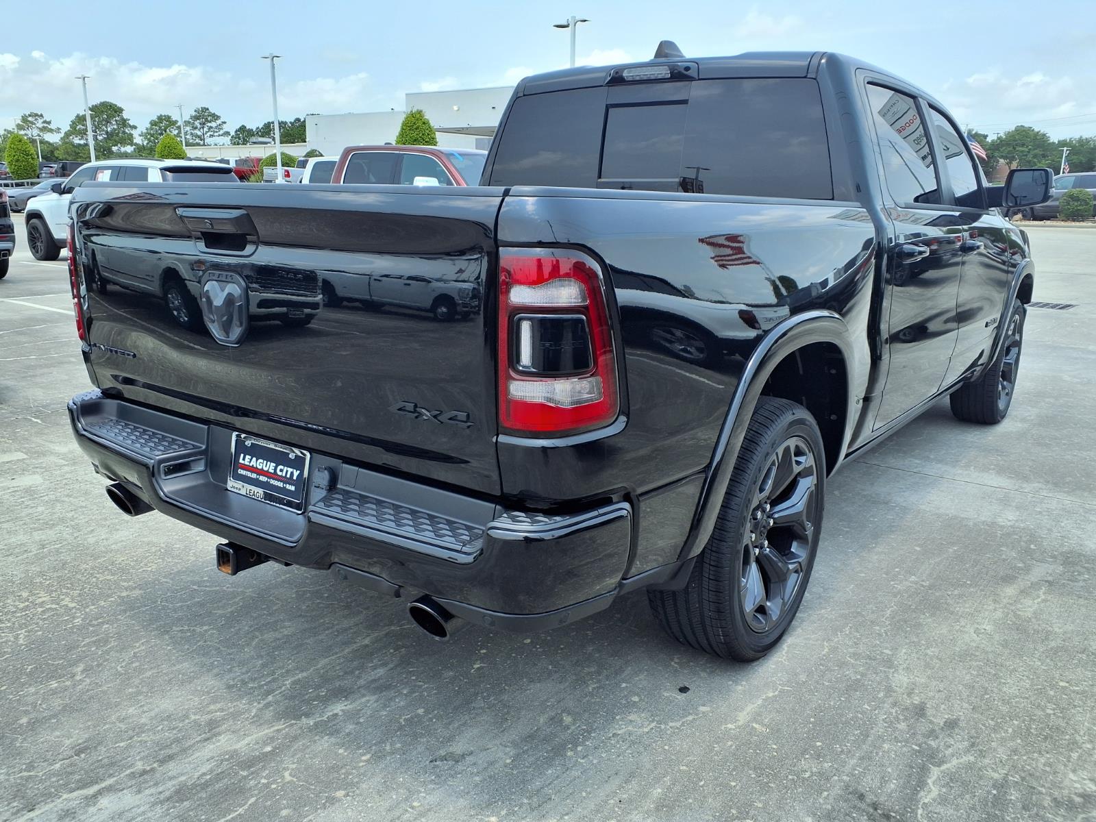 2024 RAM 1500 Limited Diamond Black Crystal Pearlcoat at League City CDJR