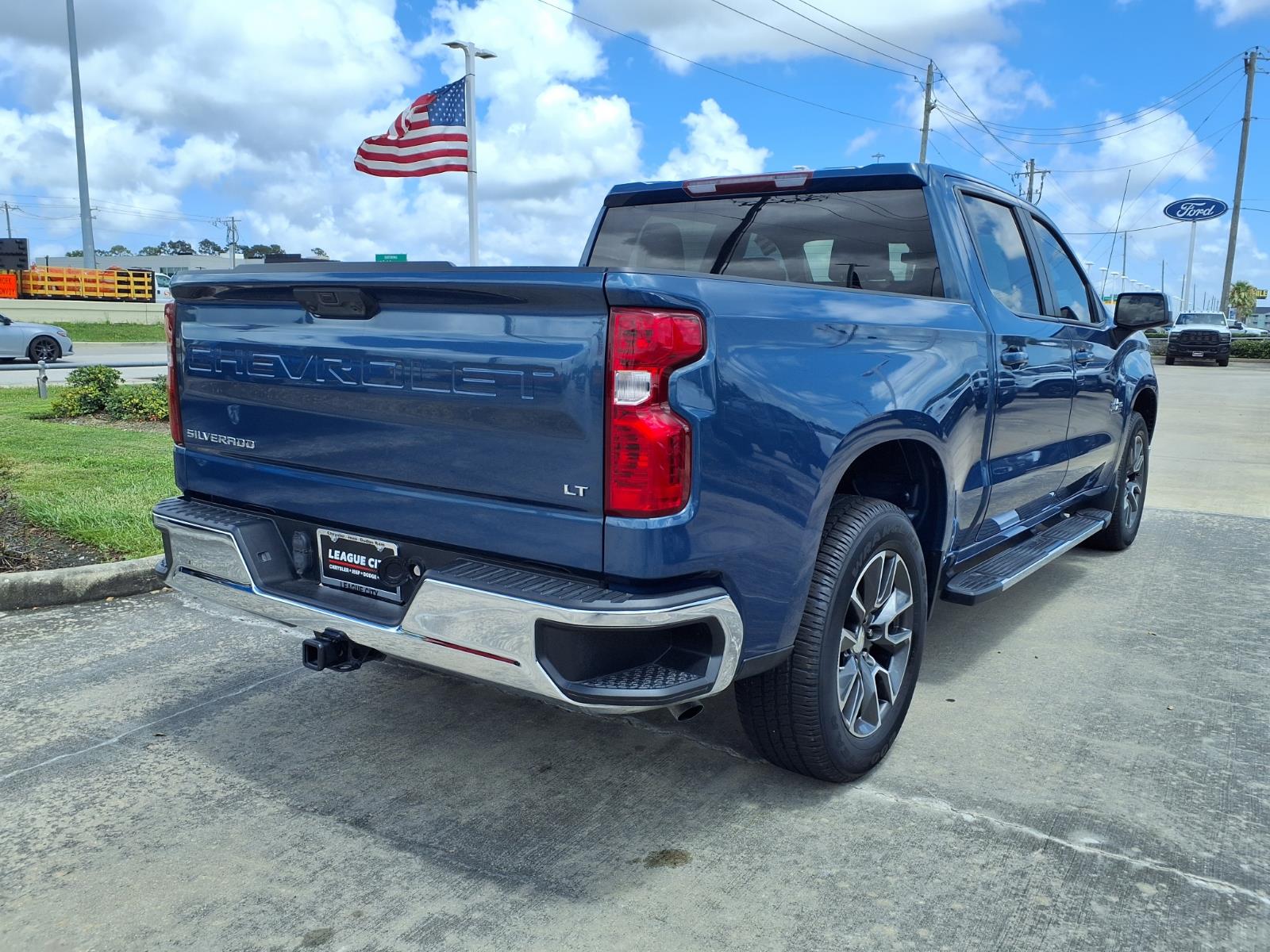 2024 Chevrolet Silverado 1500 LT Texas Edition Lakeshore Blue Metallic at League City CDJR