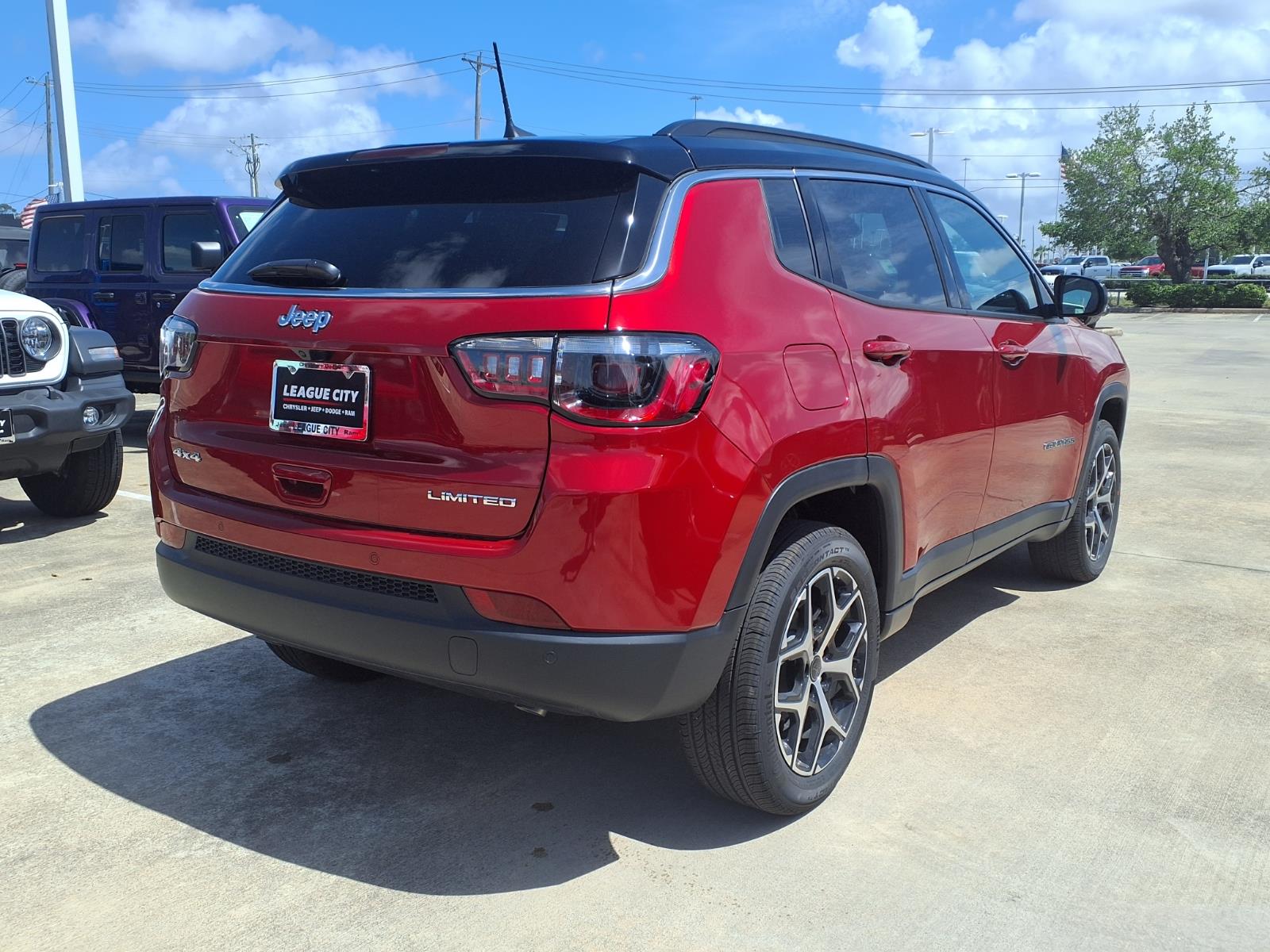 2026 Jeep Compass Limited Red at League City CDJR