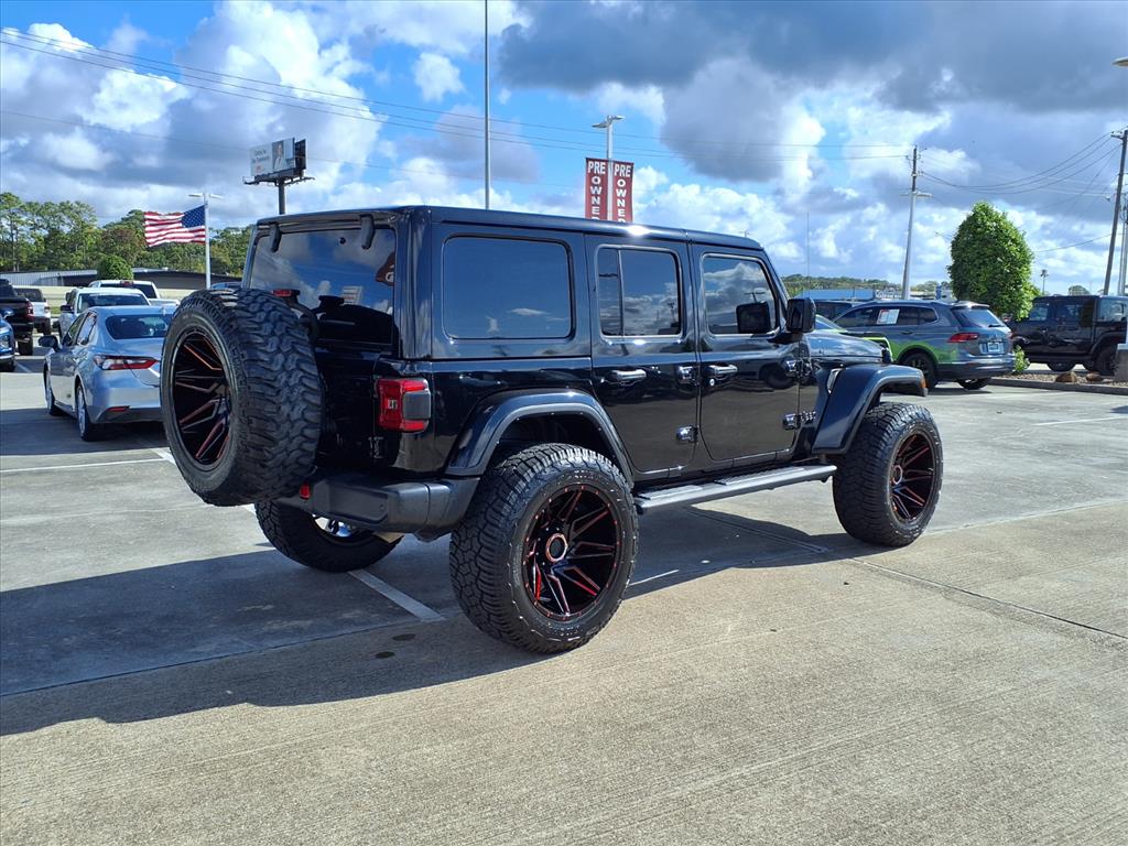 2021 Jeep Wrangler Unlimited Unlimited Sahara Altitude Black Clearcoat at League City CDJR