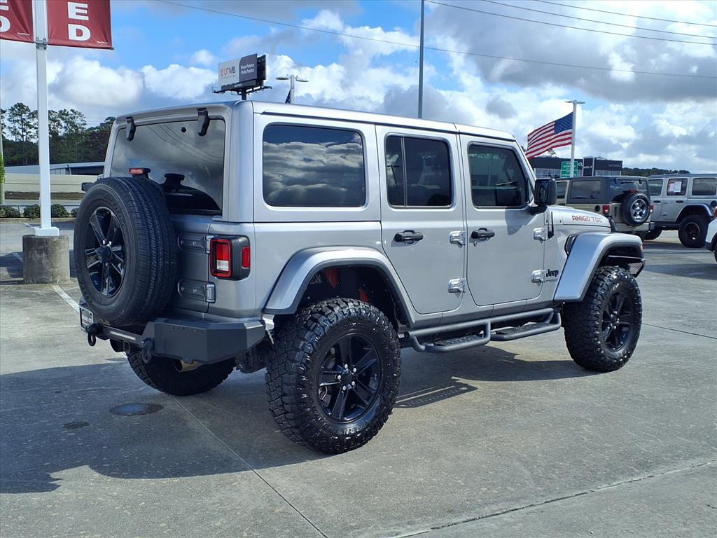 2020 Jeep Wrangler Unlimited Unlimited Sahara Billet Silver Metallic Clearcoat at League City CDJR