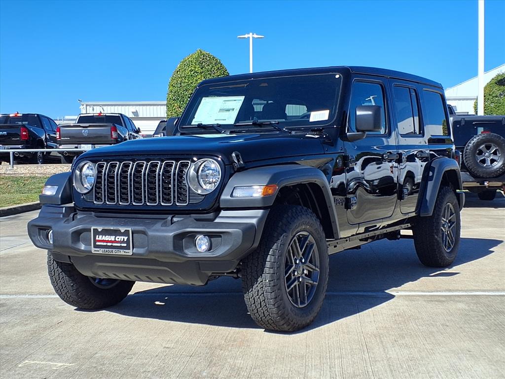 2026 Jeep Wrangler Sport Black Clearcoat at League City CDJR