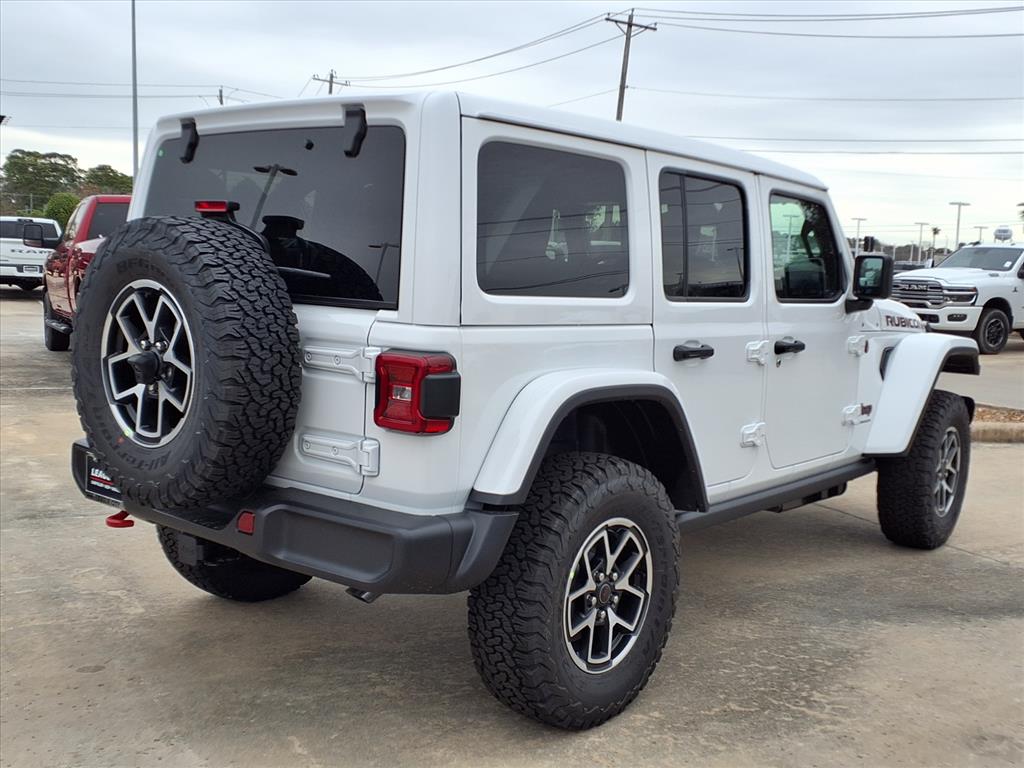 2026 Jeep Wrangler Rubicon Bright White Clearcoat at League City CDJR