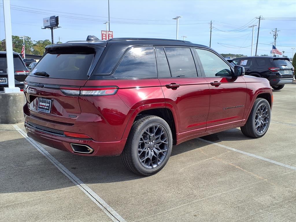2025 Jeep Grand Cherokee Summit Velvet Red at League City CDJR