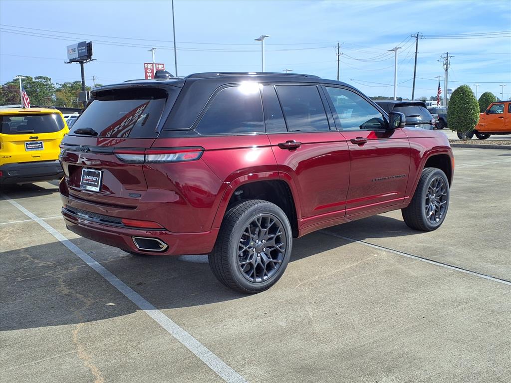 2025 Jeep Grand Cherokee Summit Velvet Red at League City CDJR