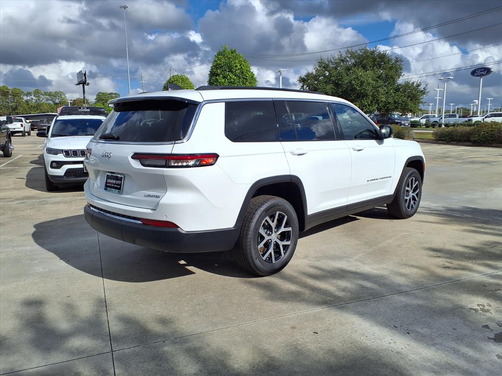 2025 Jeep Grand Cherokee L Limited Bright White Clearcoat at League City CDJR