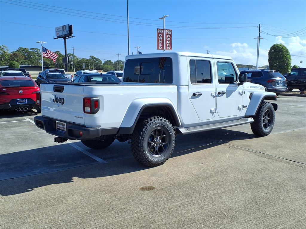 2025 Jeep Gladiator Sport Bright White Clearcoat at League City CDJR