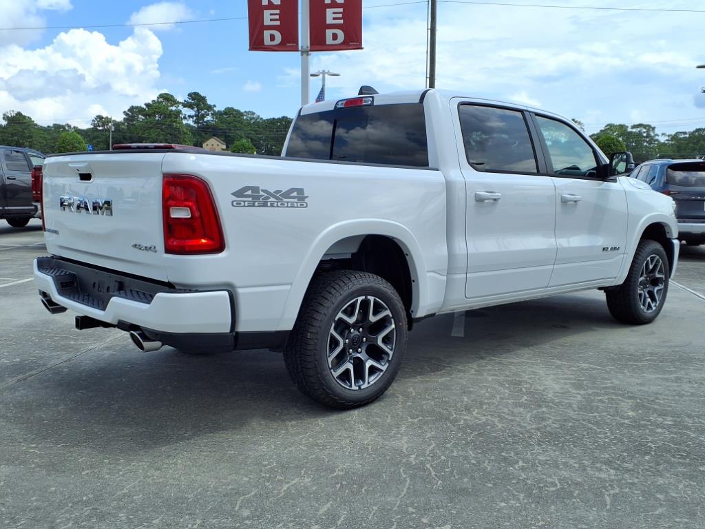 2026 RAM 1500 Laramie Bright White Clearcoat at League City CDJR