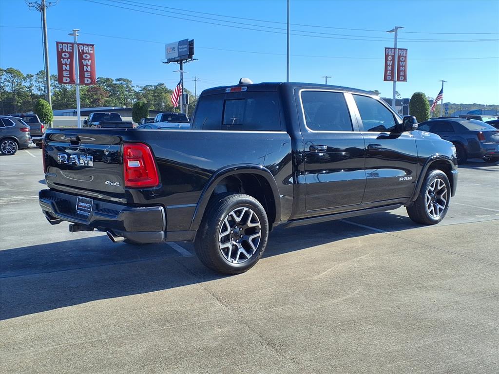 2025 RAM 1500 Laramie Diamond Black Crystal Pearlcoat at League City CDJR