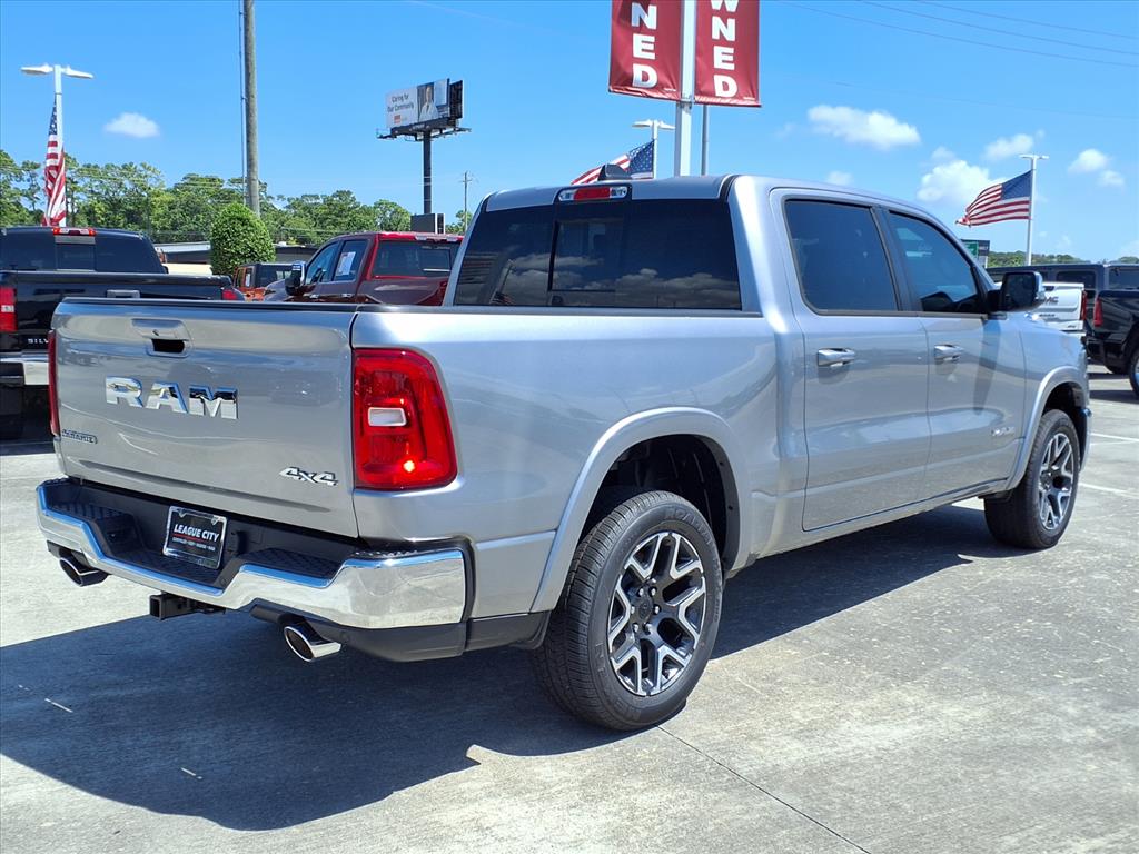 2026 RAM 1500 Laramie Billet Silver Metallic Clearcoat at League City CDJR