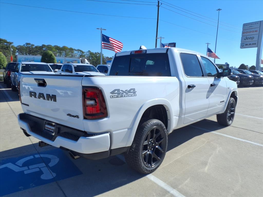 2026 RAM 1500 Laramie Bright White Clearcoat at League City CDJR