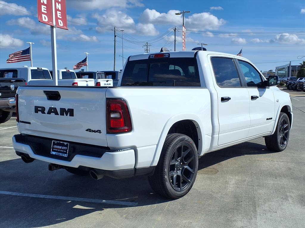 2026 RAM 1500 Laramie Bright White Clearcoat at League City CDJR