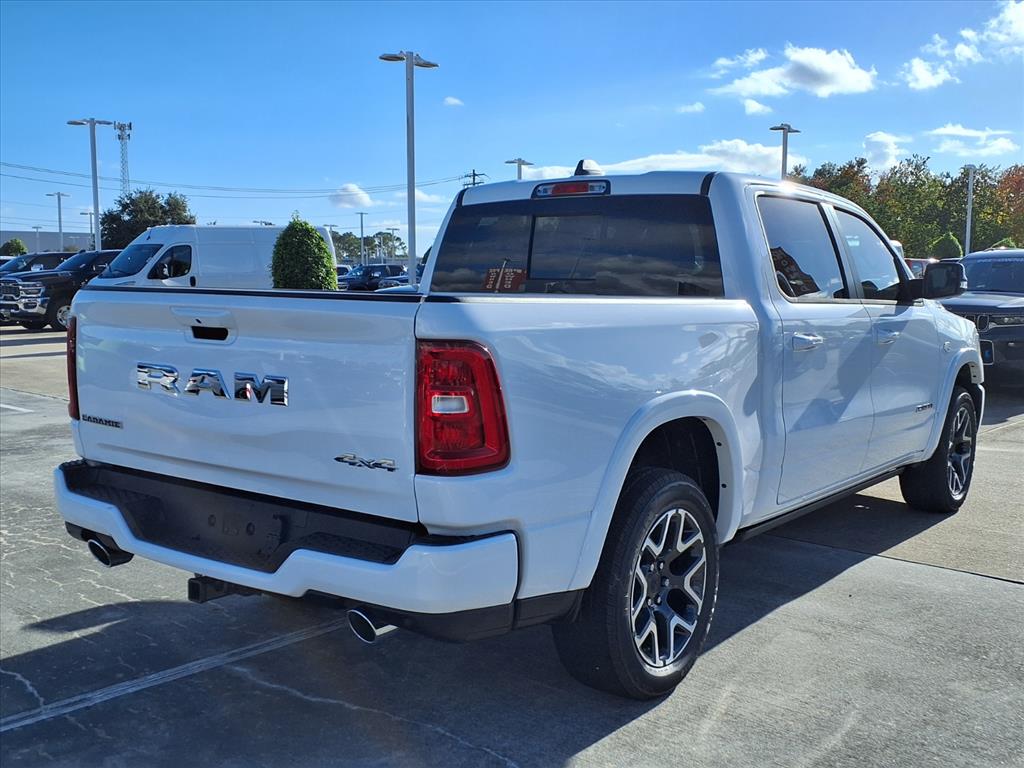 2026 RAM 1500 Laramie Bright White Clearcoat at League City CDJR