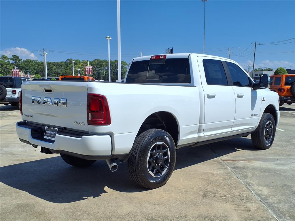 2025 RAM 2500 Laramie Bright White Clearcoat at League City CDJR