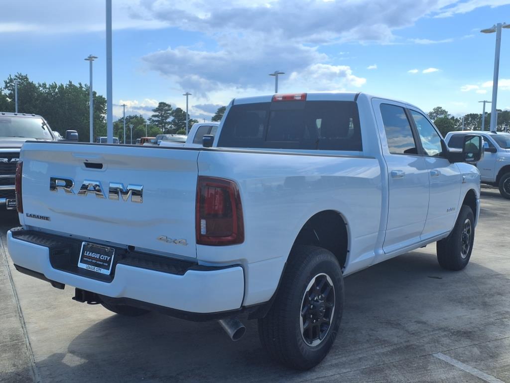 2025 RAM 2500 Laramie Bright White Clearcoat at League City CDJR