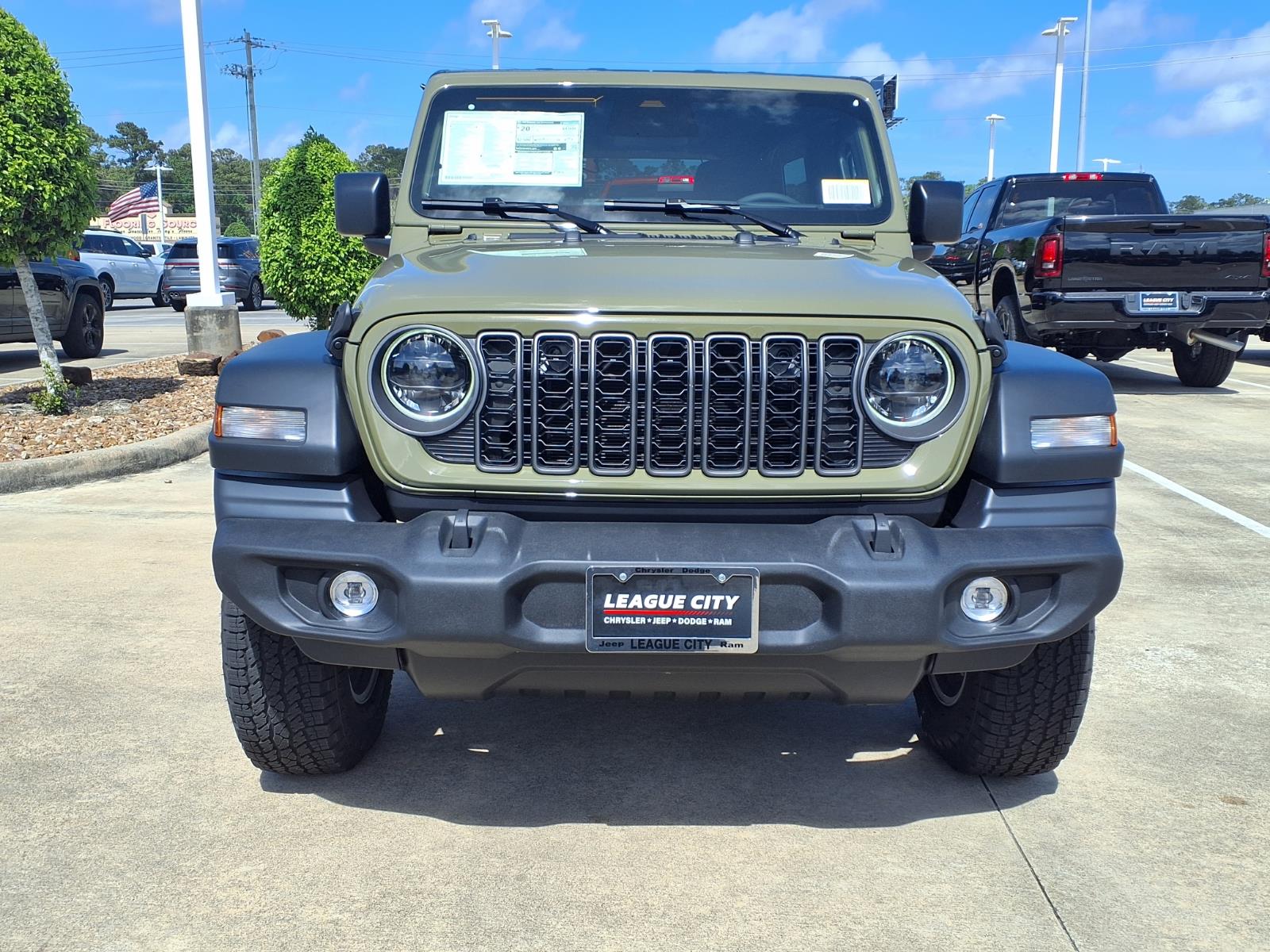 2026 Jeep Wrangler Sport Green at League City CDJR