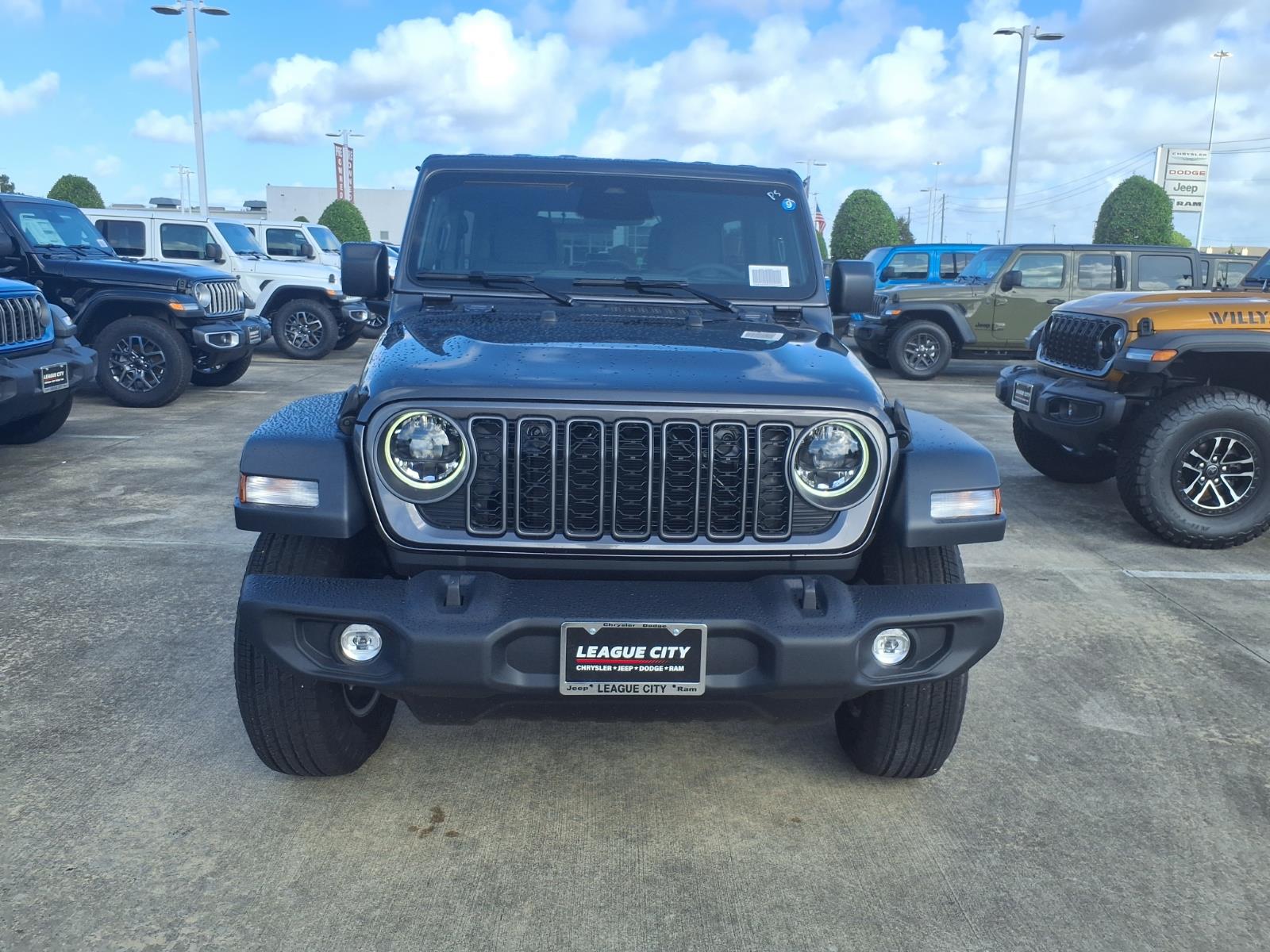 2027 Jeep Wrangler Sport S Gray at League City CDJR