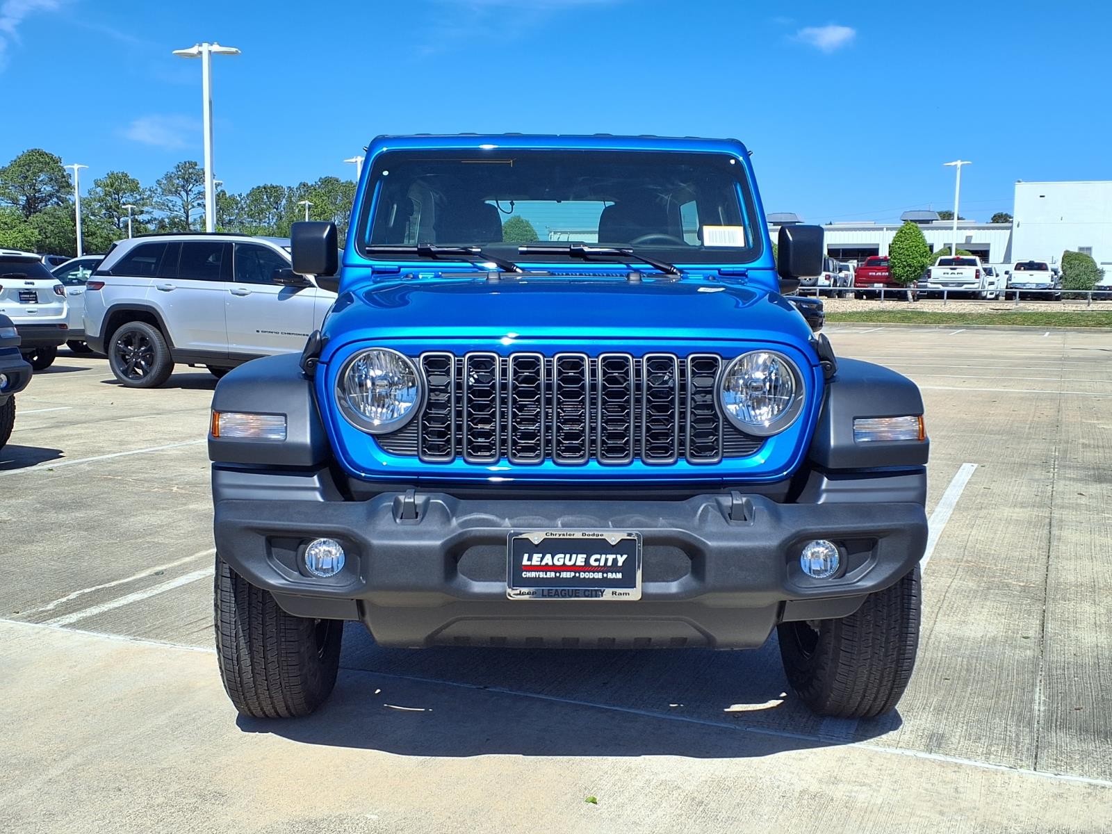 2026 Jeep Wrangler Sport Blue at League City CDJR