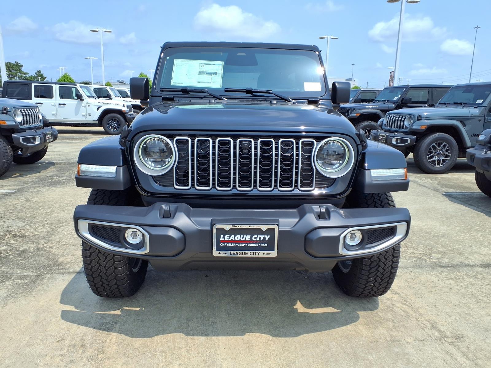2026 Jeep Wrangler Sahara Black at League City CDJR