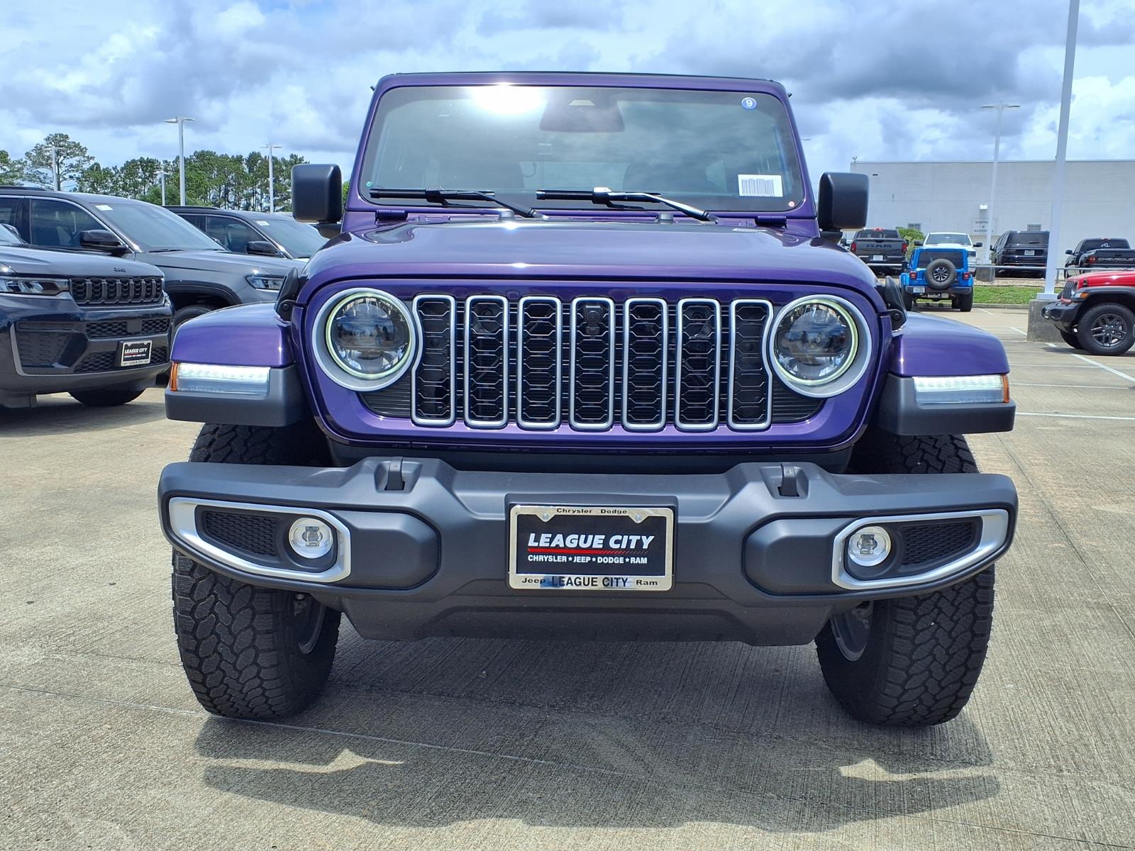 2026 Jeep Wrangler Sahara Purple at League City CDJR