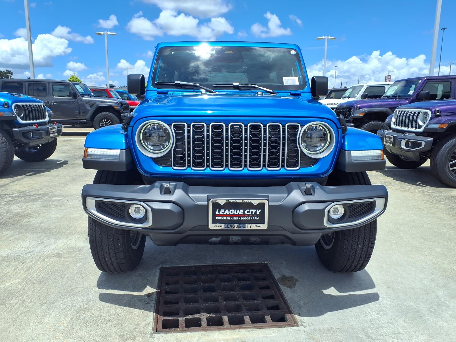 2026 Jeep Wrangler Sahara Blue at League City CDJR