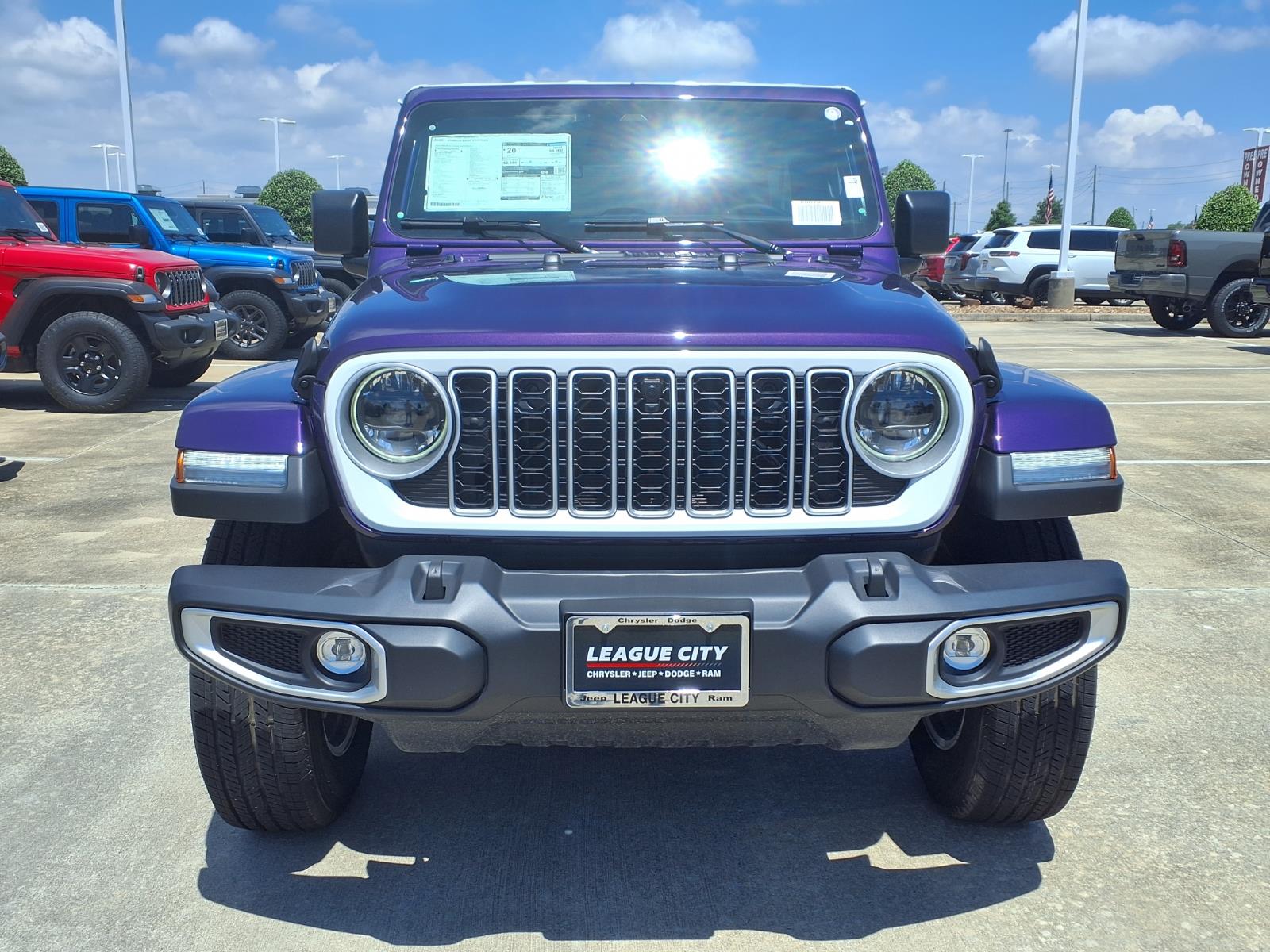 2026 Jeep Wrangler Sahara Purple at League City CDJR