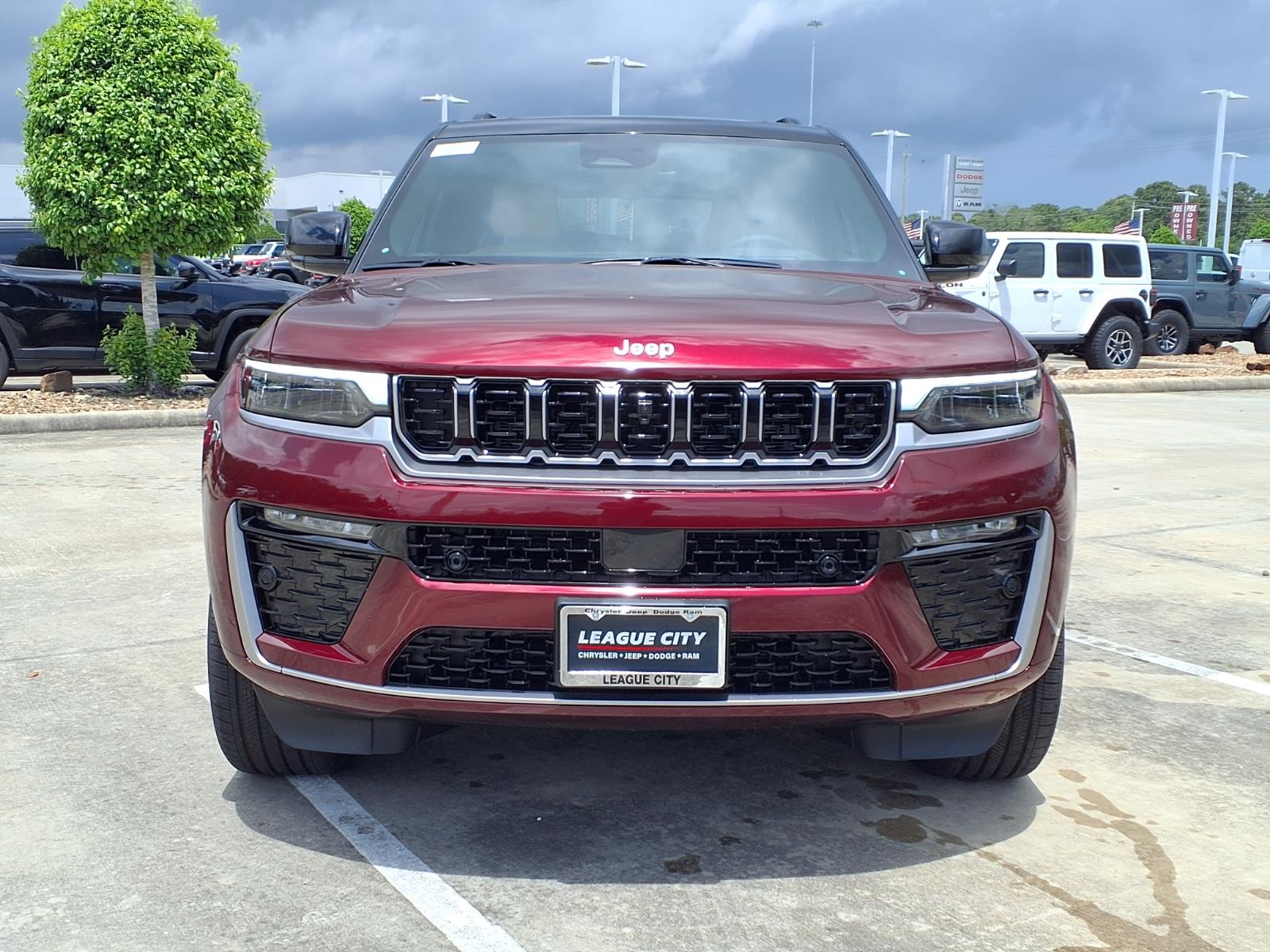 2026 Jeep Grand Cherokee L Summit Red at League City CDJR