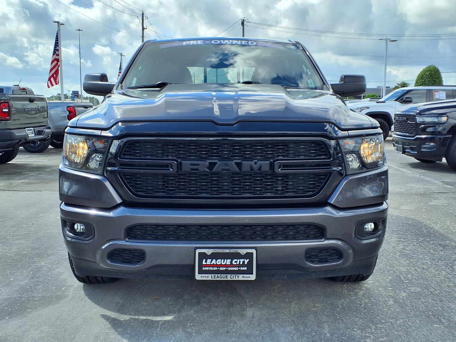 2024 RAM 1500 Tradesman Granite Crystal Metallic Clearcoat at League City CDJR