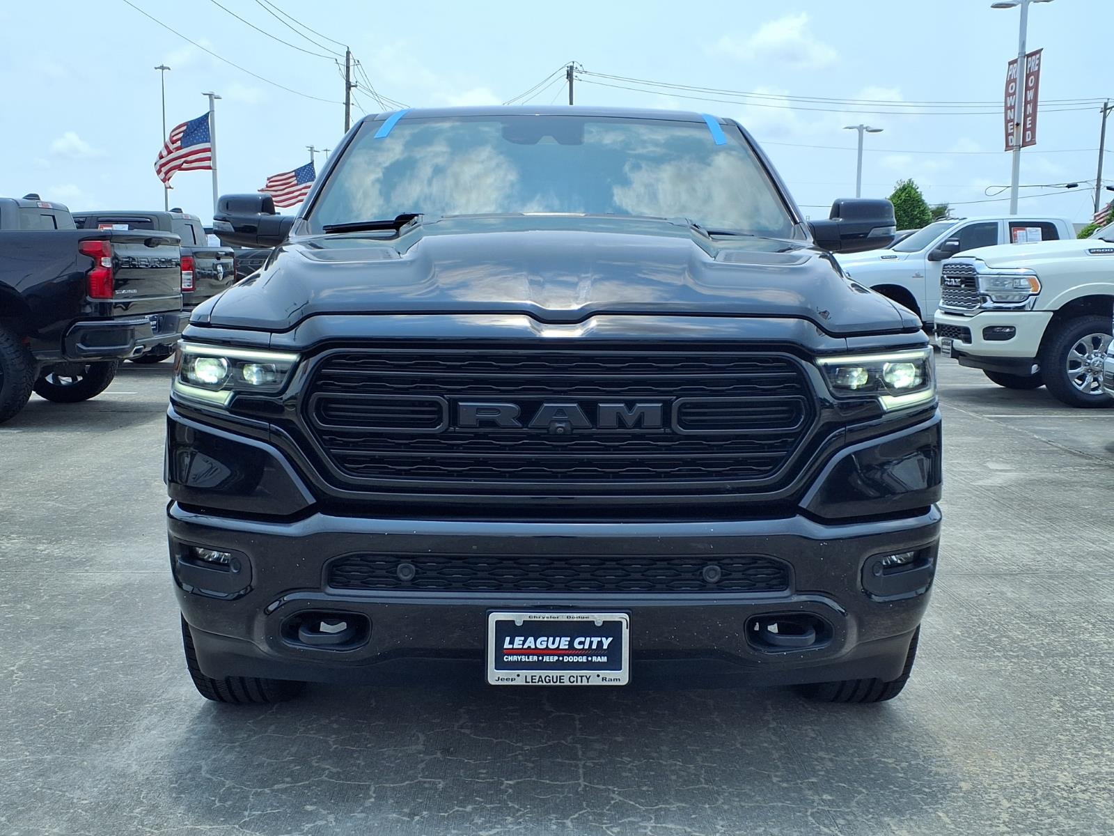 2024 RAM 1500 Limited Diamond Black Crystal Pearlcoat at League City CDJR