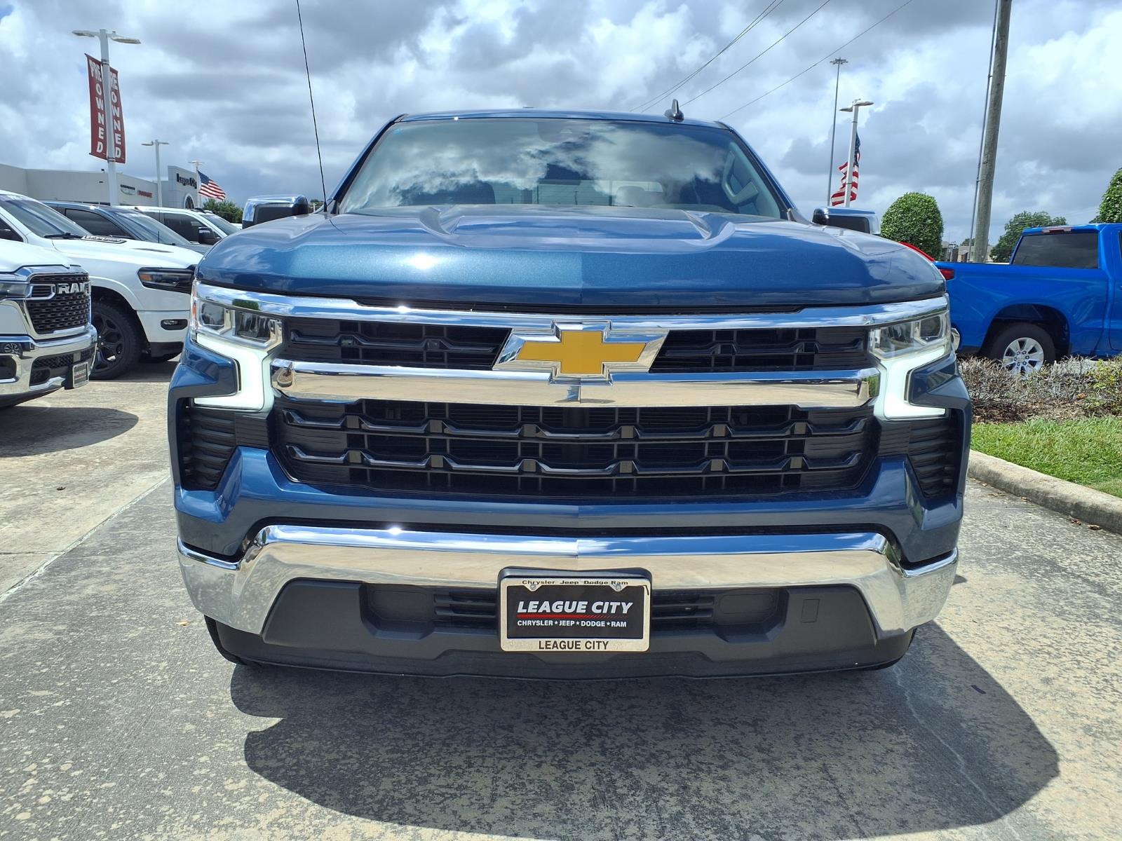 2024 Chevrolet Silverado 1500 LT Texas Edition Lakeshore Blue Metallic at League City CDJR