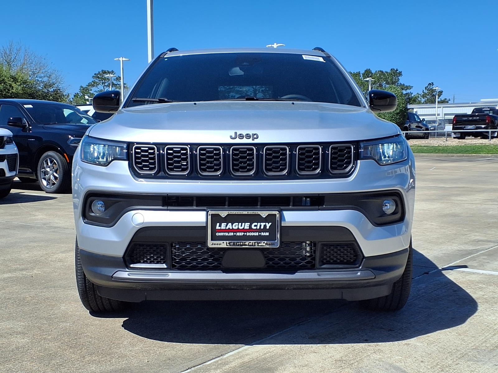 2026 Jeep Compass Latitude Silver at League City CDJR