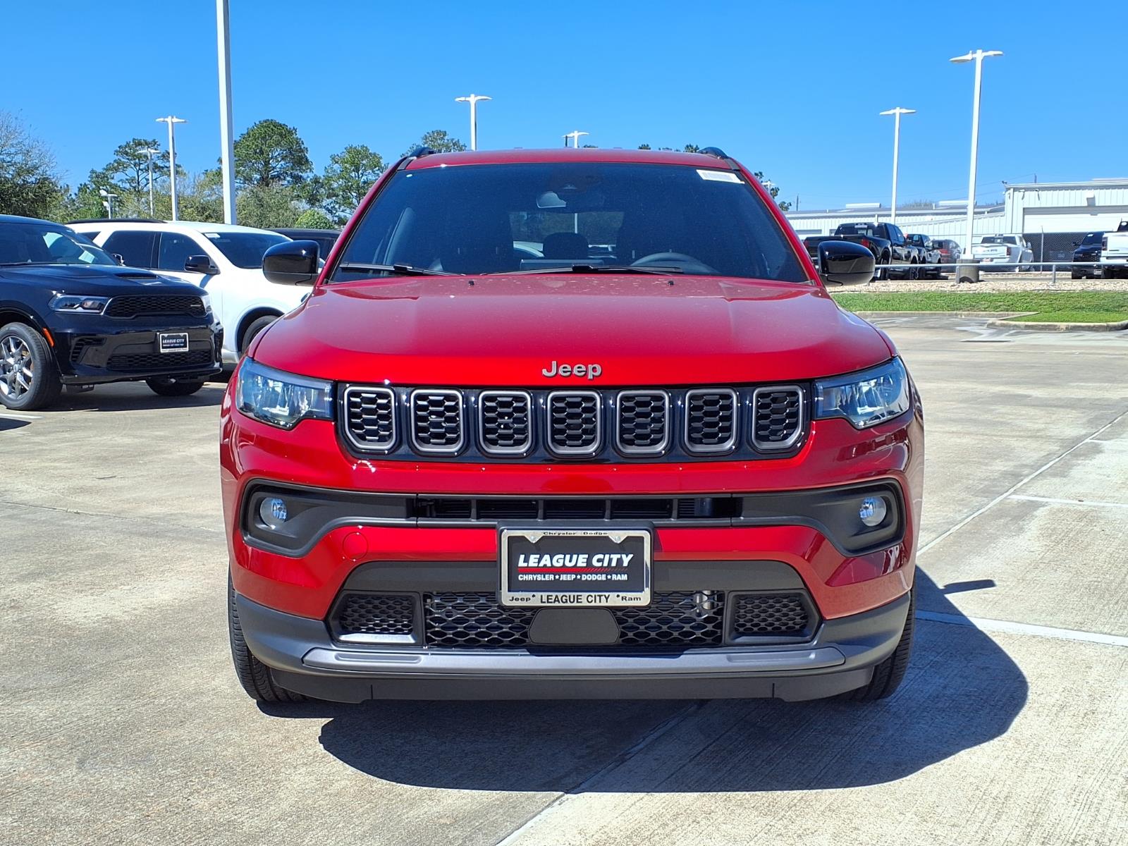 2026 Jeep Compass Latitude Red at League City CDJR