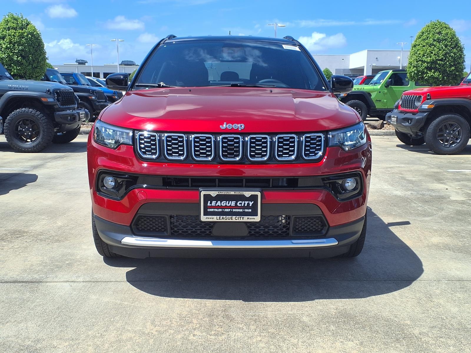 2026 Jeep Compass Limited Red at League City CDJR