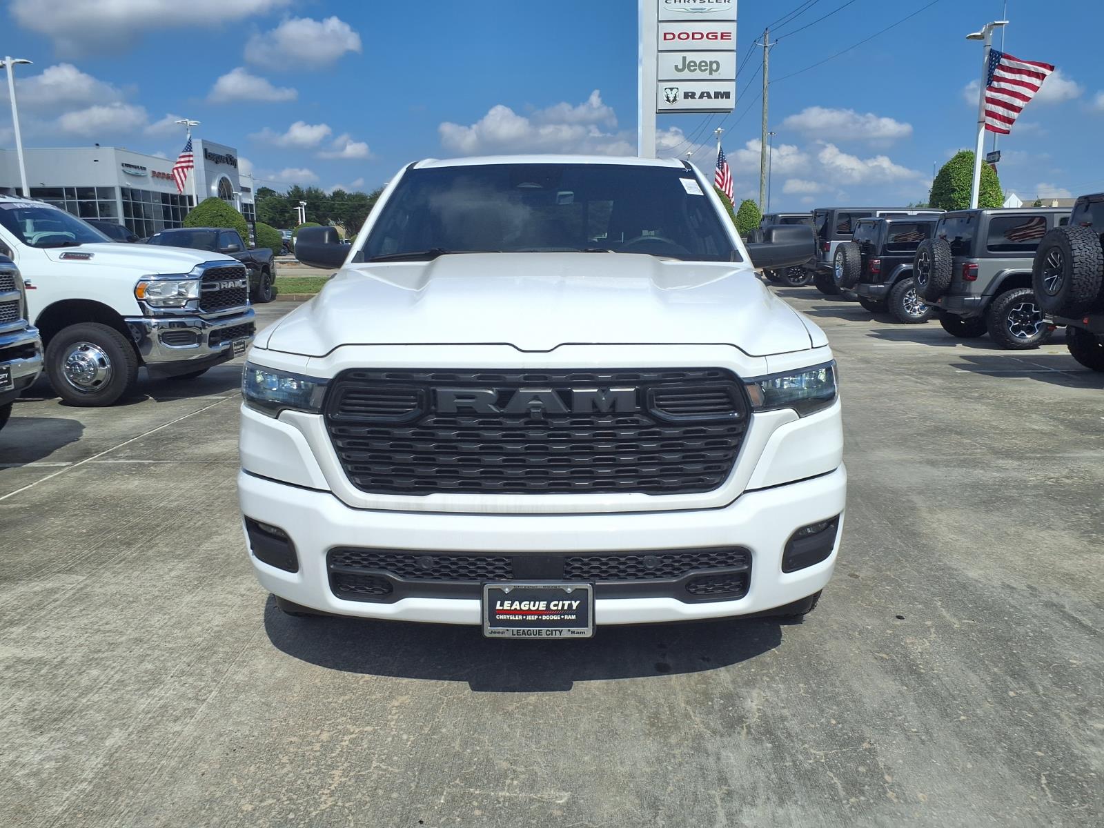 2026 RAM 1500 Tradesman White at League City CDJR