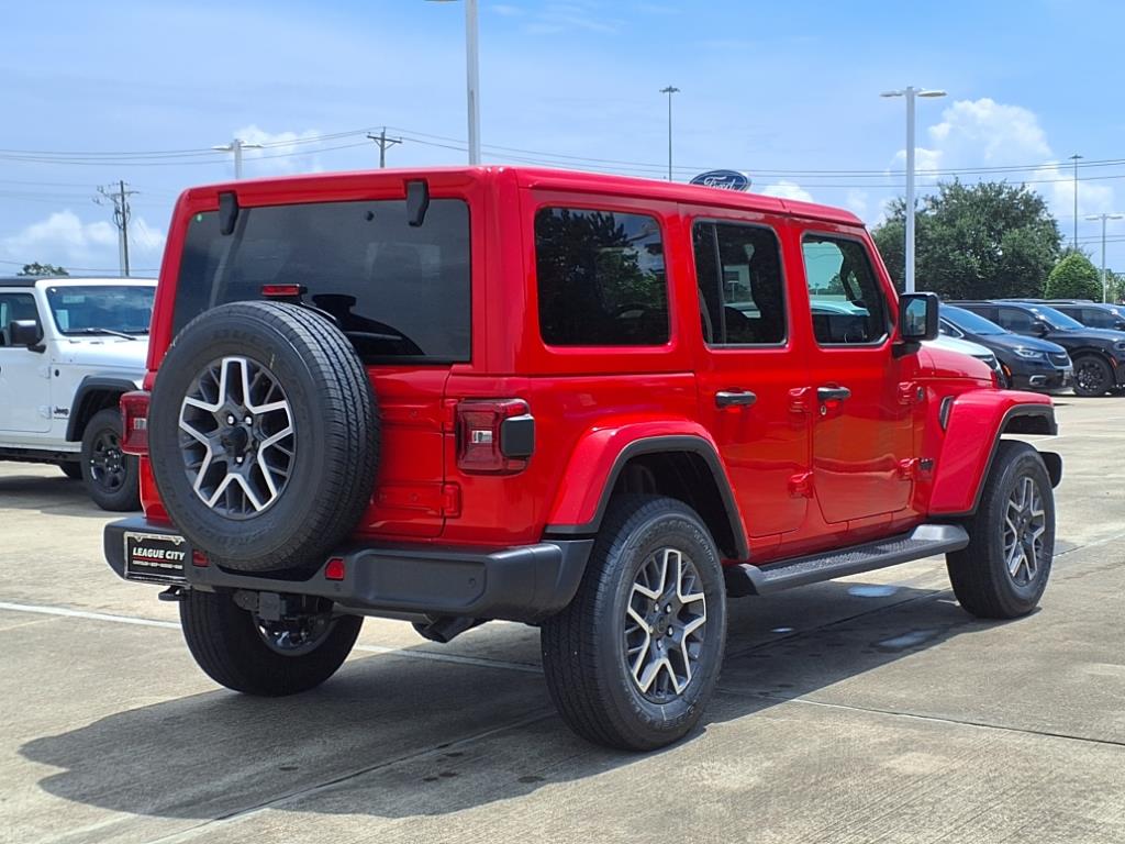 2025 Jeep Wrangler Sahara Firecracker Red at League City CDJR