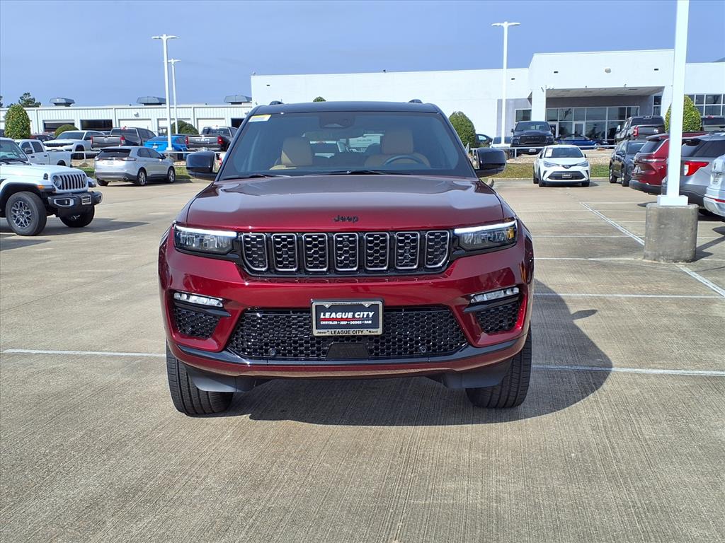 2025 Jeep Grand Cherokee Summit Velvet Red at League City CDJR