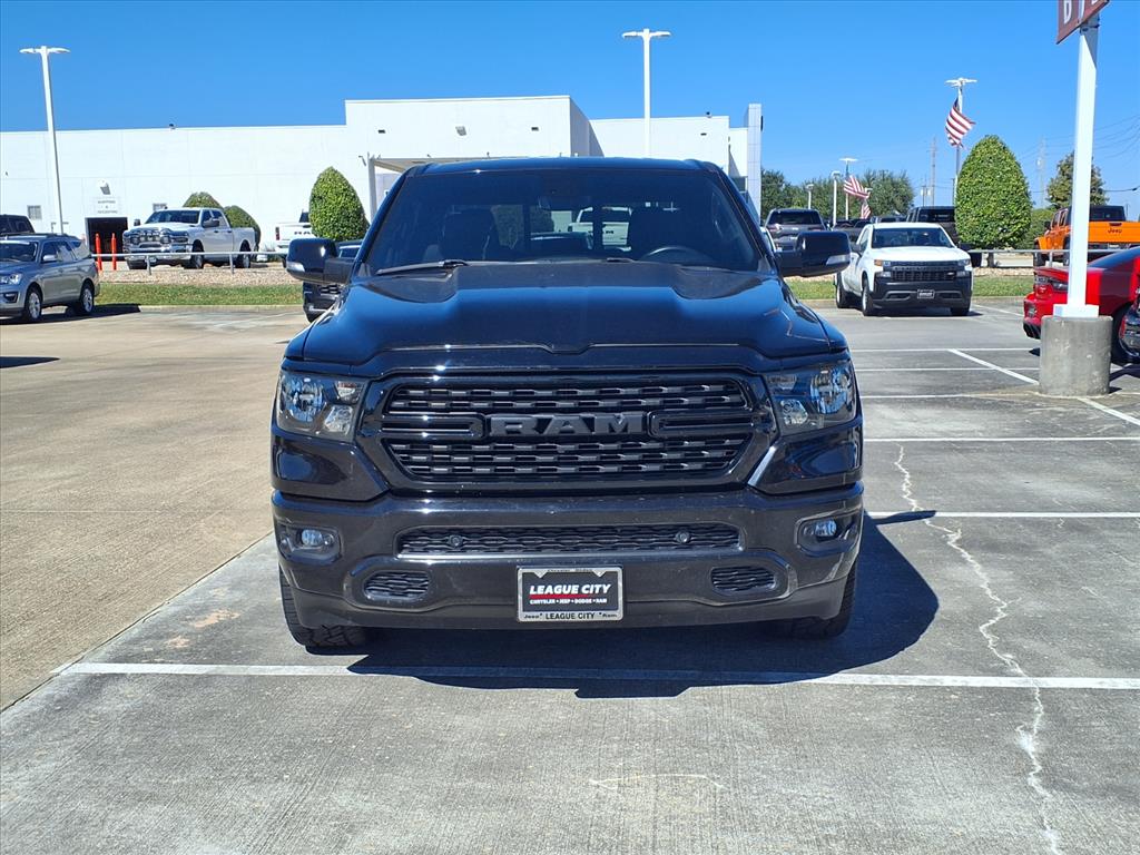 2022 RAM 1500 Big Horn/Lone Star Diamond Black Crystal Pearlcoat at League City CDJR