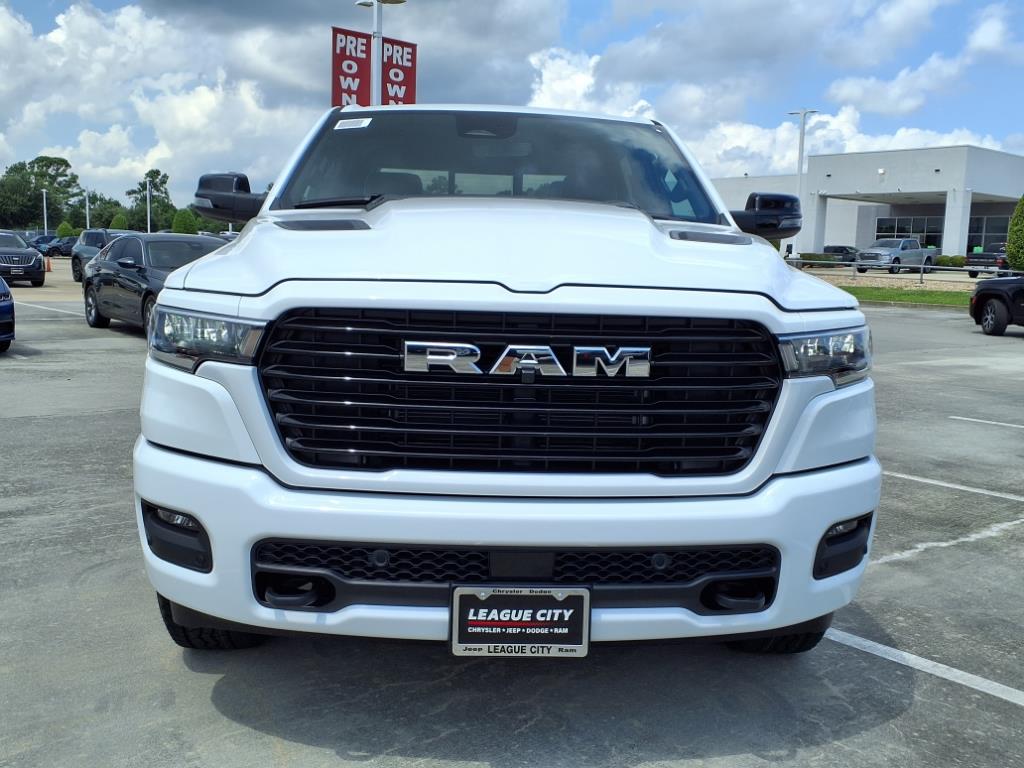 2026 RAM 1500 Laramie Bright White Clearcoat at League City CDJR