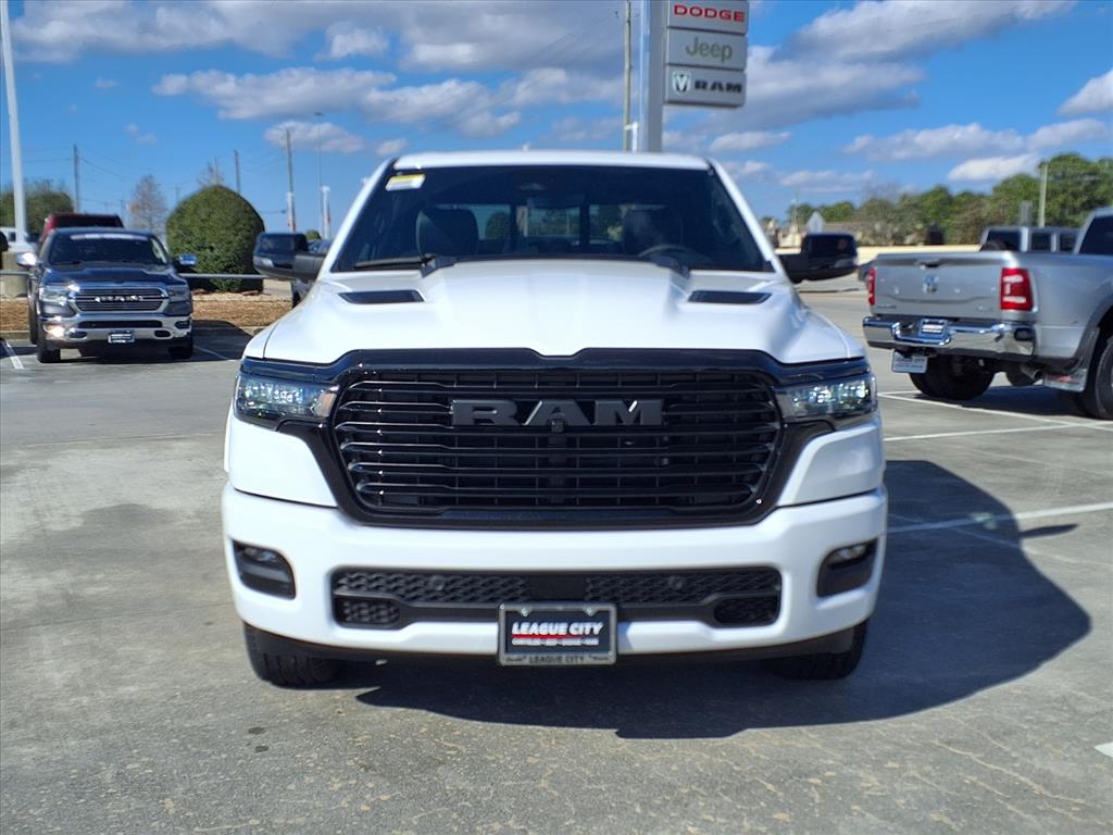2026 RAM 1500 Laramie Bright White Clearcoat at League City CDJR