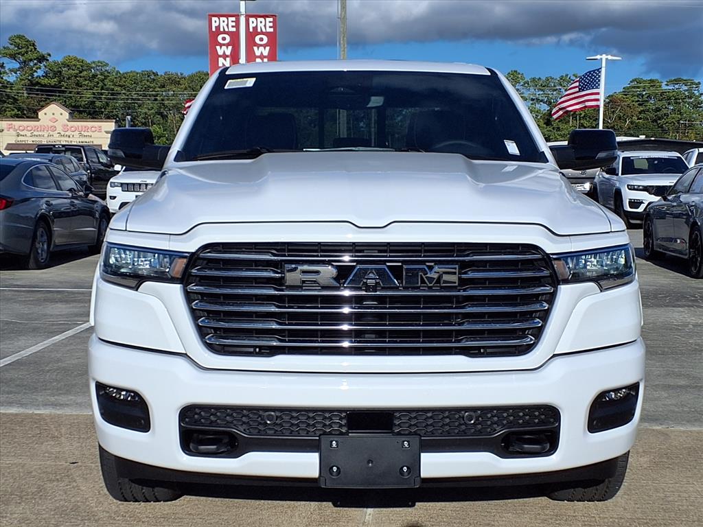 2026 RAM 1500 Laramie Bright White Clearcoat at League City CDJR