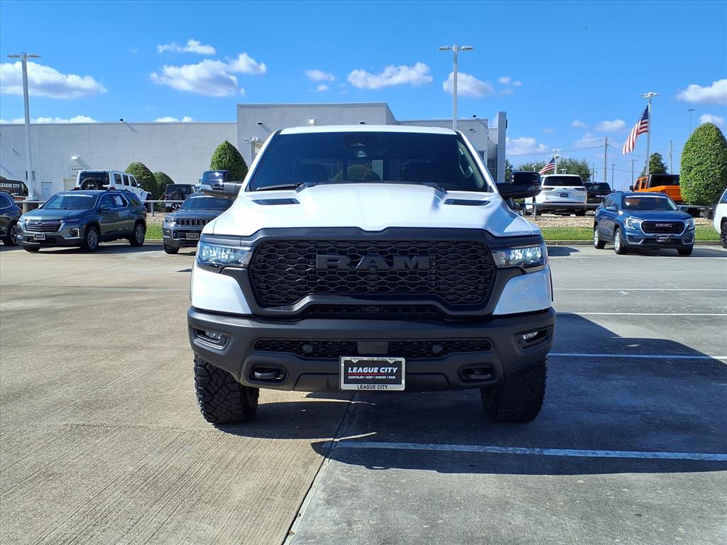 2026 RAM 1500 Rebel Bright White Clearcoat at League City CDJR