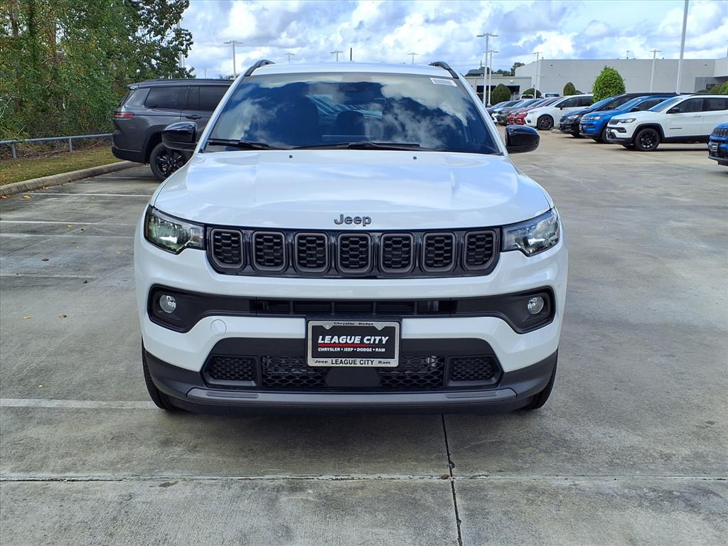 2026 Jeep Compass Latitude Bright White Clearcoat at League City CDJR
