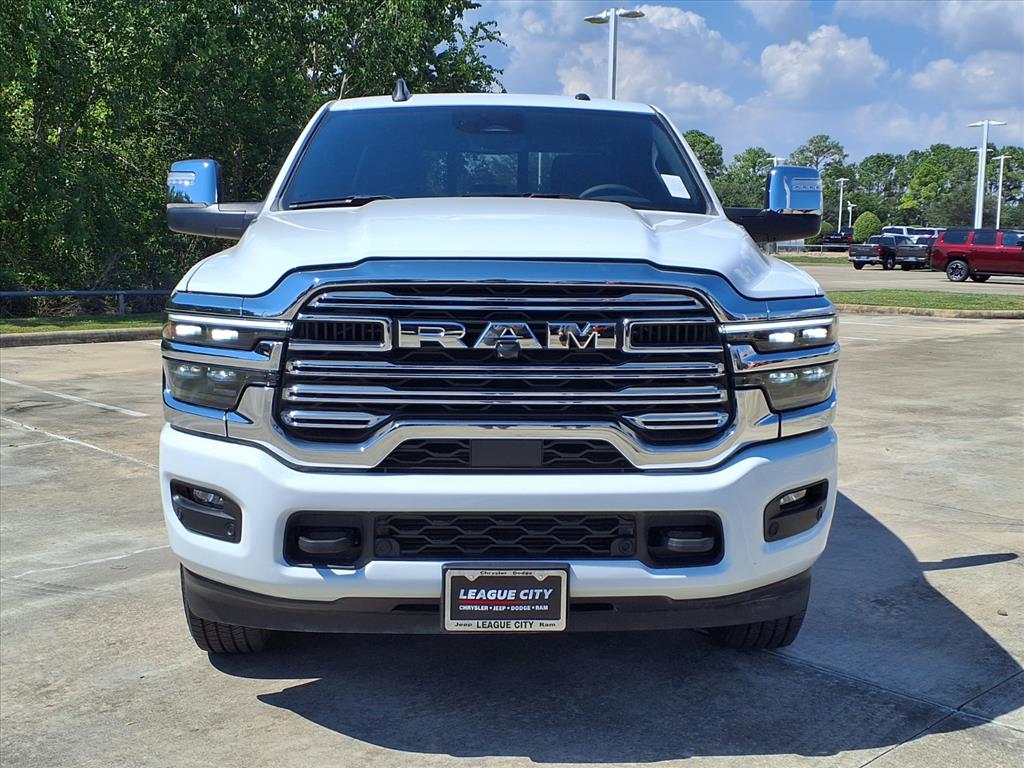 2025 RAM 2500 Laramie Bright White Clearcoat at League City CDJR