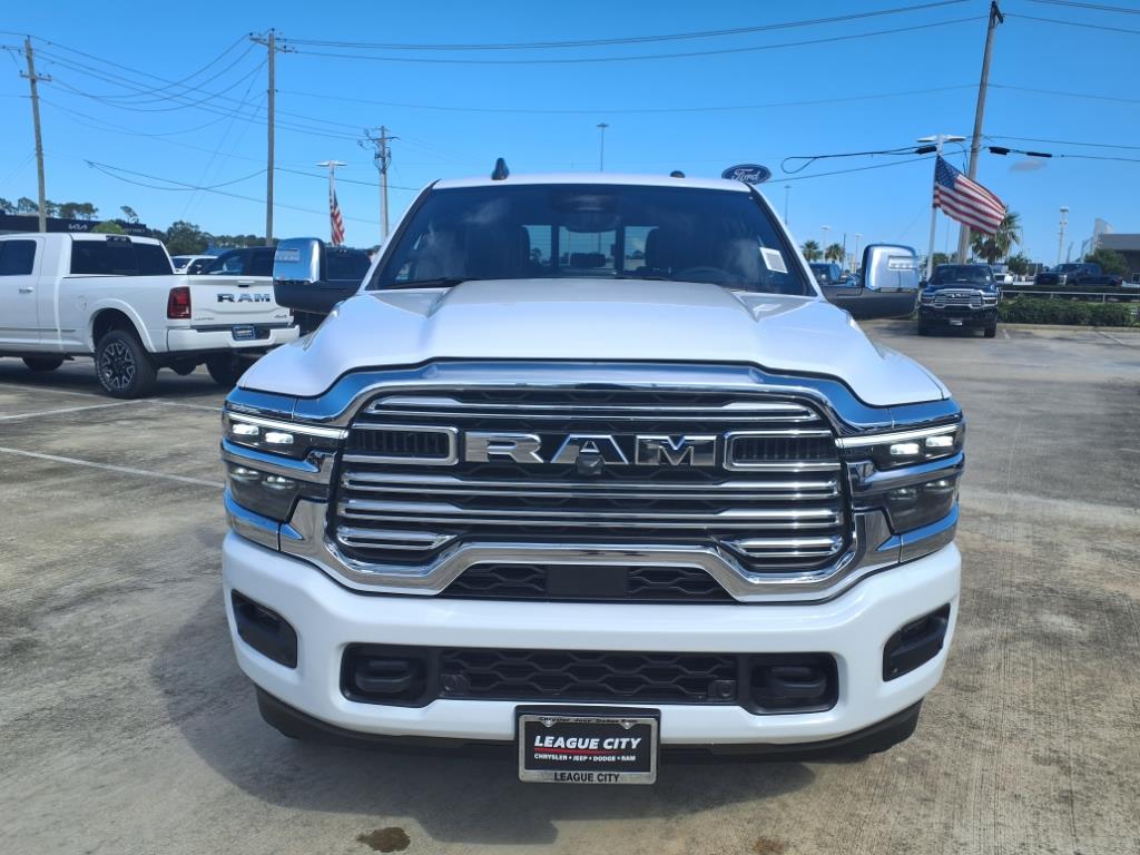 2025 RAM 2500 Laramie Bright White Clearcoat at League City CDJR